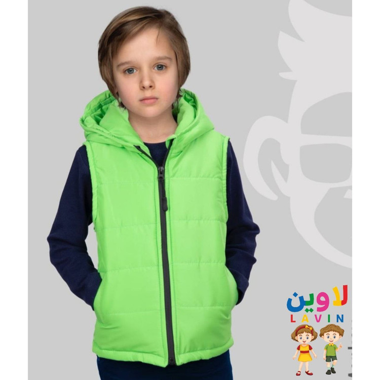 پافر پسرانه در 2 رنگ شمعی و با لایه پشم شیشه و ضد اب از 3 تا 7 سال